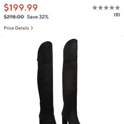 Shutz Suede over knee Boots