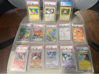 Pokemon psa slabs