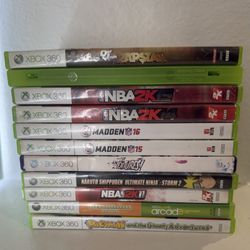 Xbox 360 Games Lot