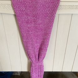 Knit Blanket-Mermaid Tail