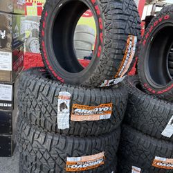 ‼️🚨vendo Set De Llantas Lt 35x12.50 20 Arroyo R/T Tires