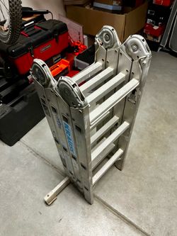 Krause MultiMatic Ladder 12' Type 1A Industrial 300lbs Model 121482