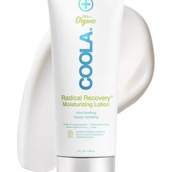 COOLA Organic Radical Recovery After Sun Body Lotion, Includes Aloe Vera, Agave and Lavender Oil for Sunburn Relief, 5 Fl Oz