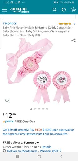 Mommy and daddy to be ribbons + mommy corset