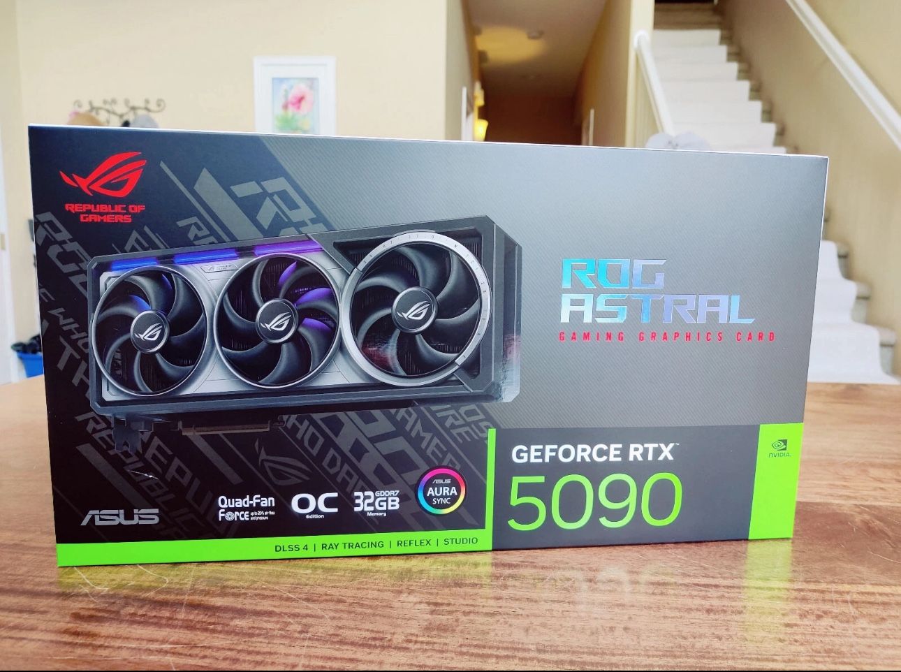 ASUS ROG Astral GeForce RTX 5090 OC Edition 32GB GDDR7 - Brand New Sealed w/ Receipt & Warranty