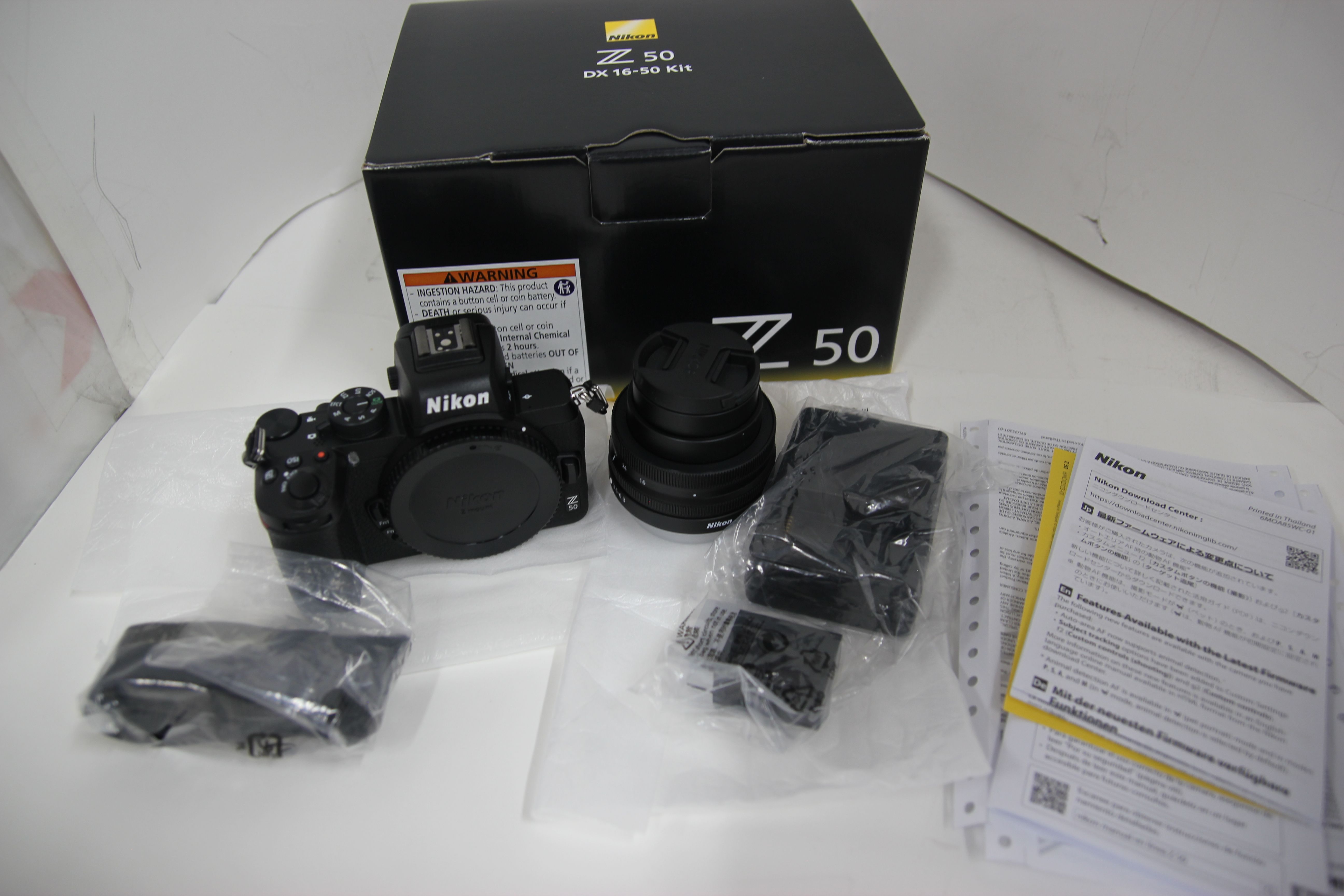(New, Open Box)Nikon Z 50 Mirrorless Camera kit W/ Z DX 16-50mm Lens