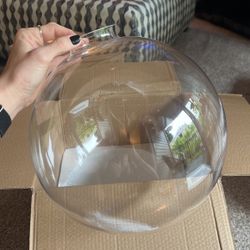 Hand Blown Replacement Globe - Clear