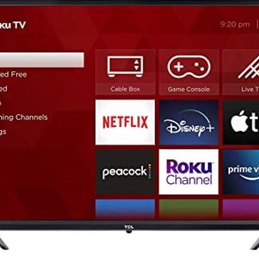 Brand New 55 Inch TLC 4k Ultra HD Roku Smart LED TV