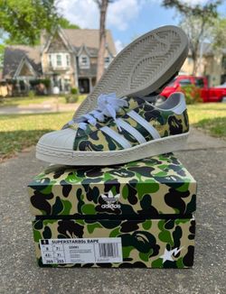 2021 BAPE x Superstar 80s 'ABC Camo'