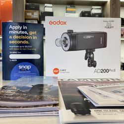 Godox AD200 Pro II Pocket Flash (Located In Downey, CA)