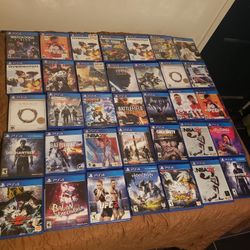 7 Games for $100!  $20! Per New Game all works 100% PS4 PS5 Games . Free Delivery trade for graded cards any