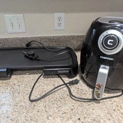 Air Fryer,  Griddle and Sandwich Maker 