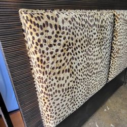 Custom made king headboard and frame