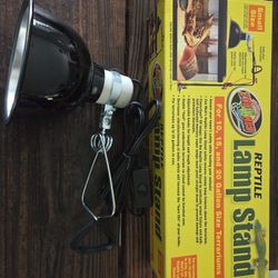 Reptile Heat Lamp W/ Adjustable Stand