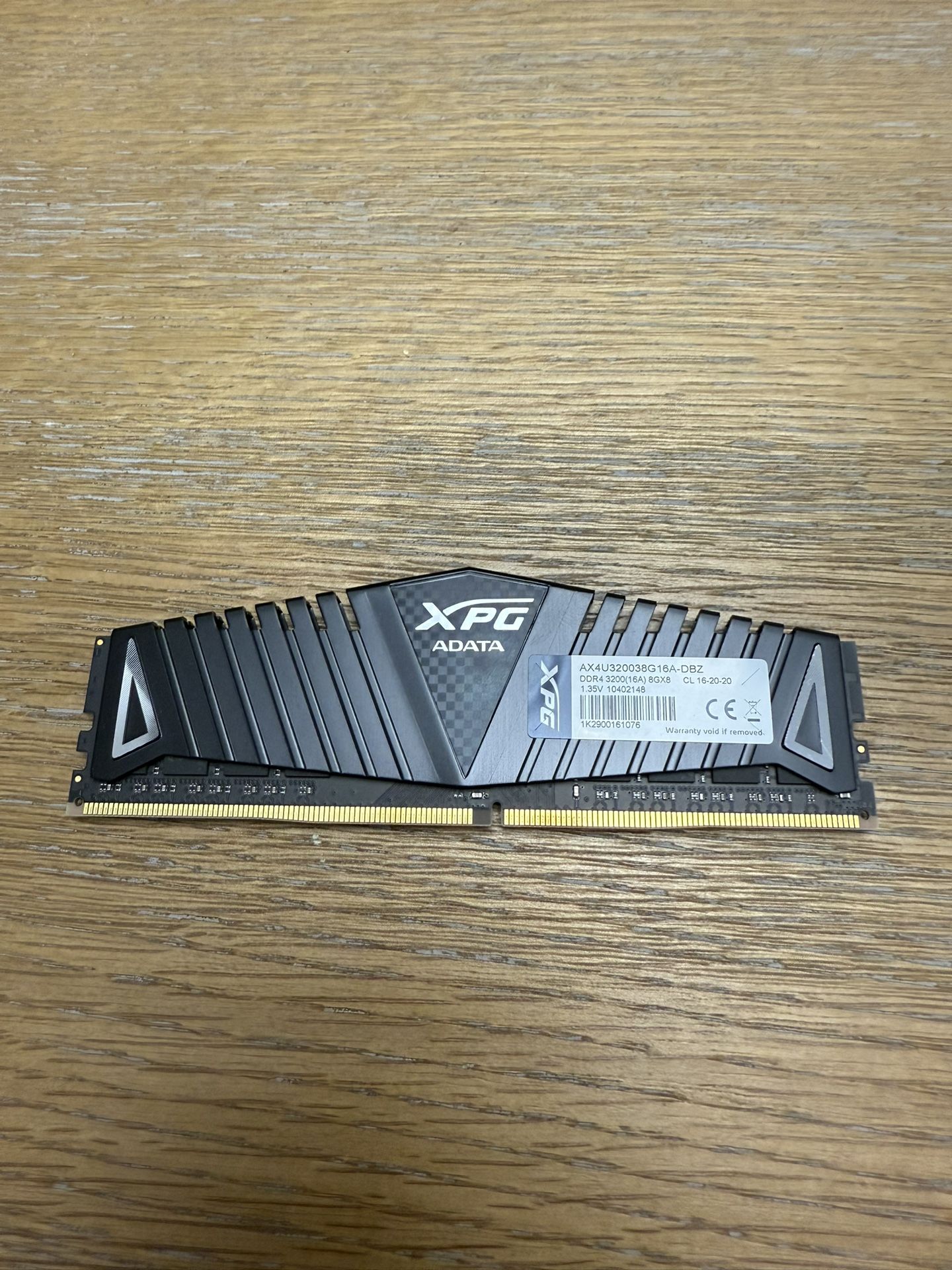 XPG ADATA (8GBx1) DDR4 RAM STICK