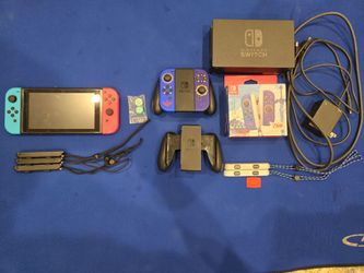 Nintendo switch bundle( read description)