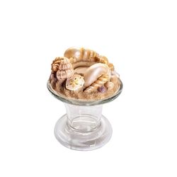 Seashell Candle Holder For Tapered Candle