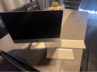 Apple iMac desktop computer.