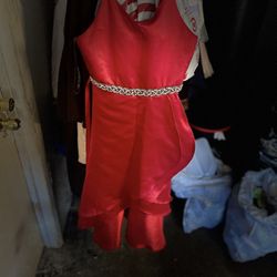 Girl’s Red Dress Size 8