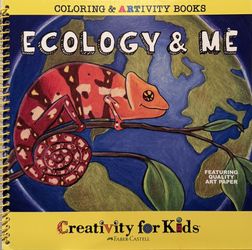 Ecology & Me, Coloring & Artivity Books by Faber Castell: SPECIAL SALE PRICE: Get 2 books for $3.99!