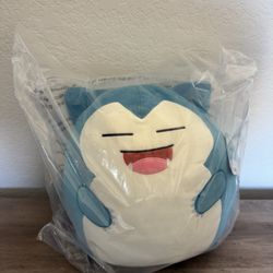 Pokemon Snorlax Squishmallow 14” Original [New][Sealed]