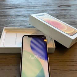 iPhone 12 Mini, 64 GB, White, Unlocked