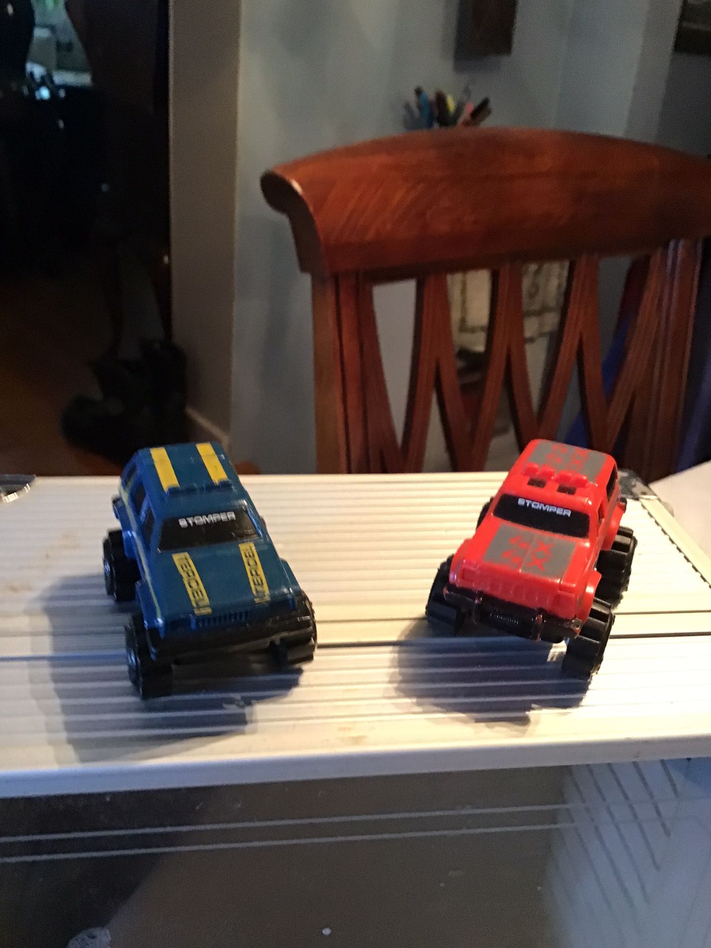 Two Toy Stompers 2.5 Inch Made In Hong Kong  Price Is For Both 