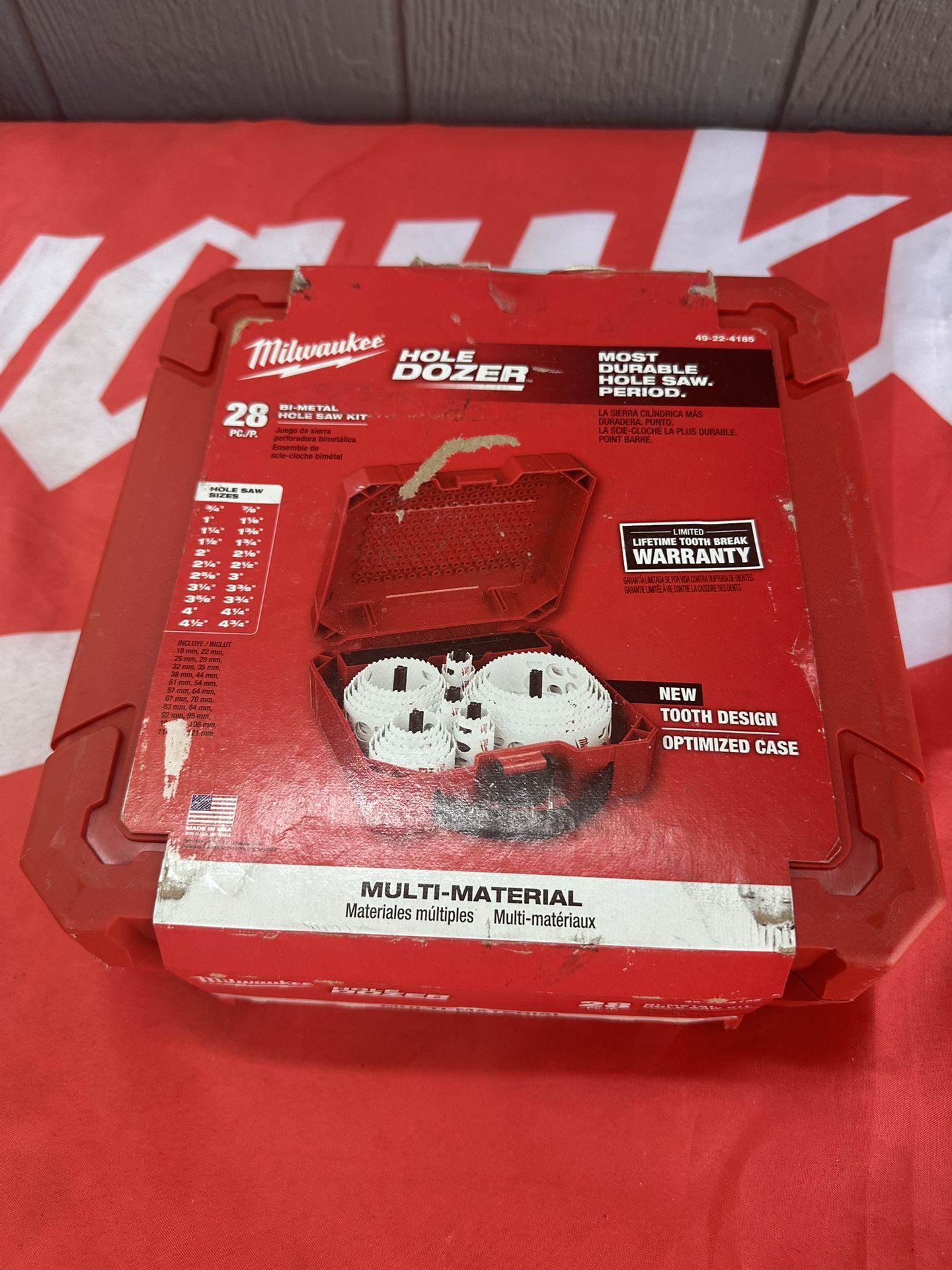 Milwaukee Hole Dozer General Purpose Bi-Metal Hole Saw Set (28-Piece)