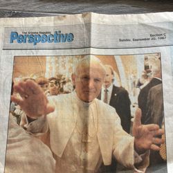 Pope John Paul II Newspapers