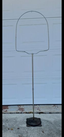 Vintage bird cage stand