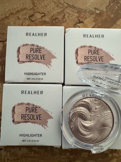 RealHer Pure Resolve Highlighter – Lot of 4