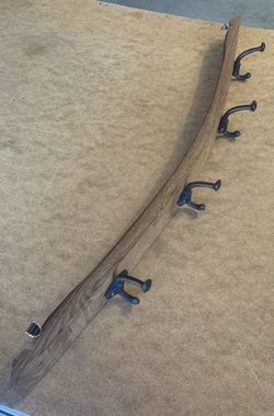 Rustic Wine Barrel Coat Hook