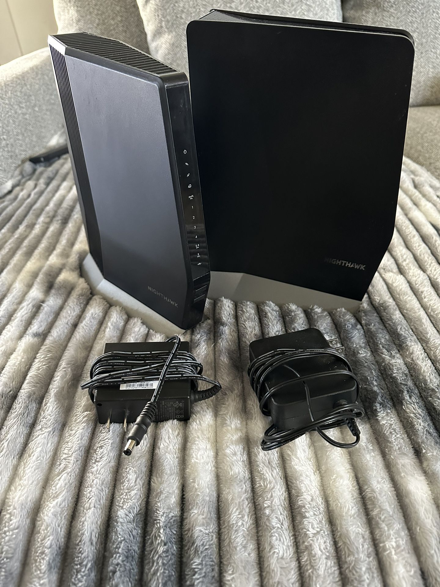 Netgear Nighthawk  AX6000 WiFi Cable Modem Router (CAX80) & AX6000 WiFi Mesh Extender (EAX80)