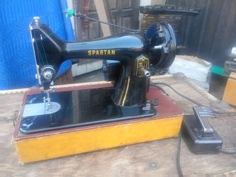 Antique Spartan Sewing Machine