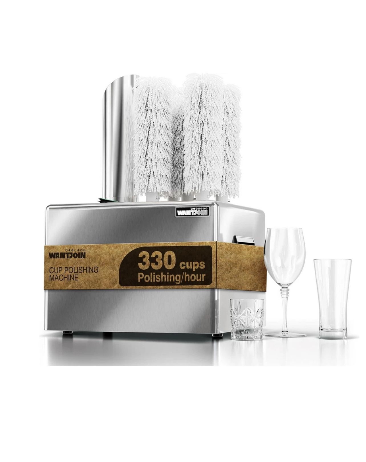 WantJoin Electric Winery Wine Glass Polishing Machine WZ-CBJFM-11CUS