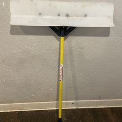 48 Inch Blade Snow Pusher Shovel with Handle