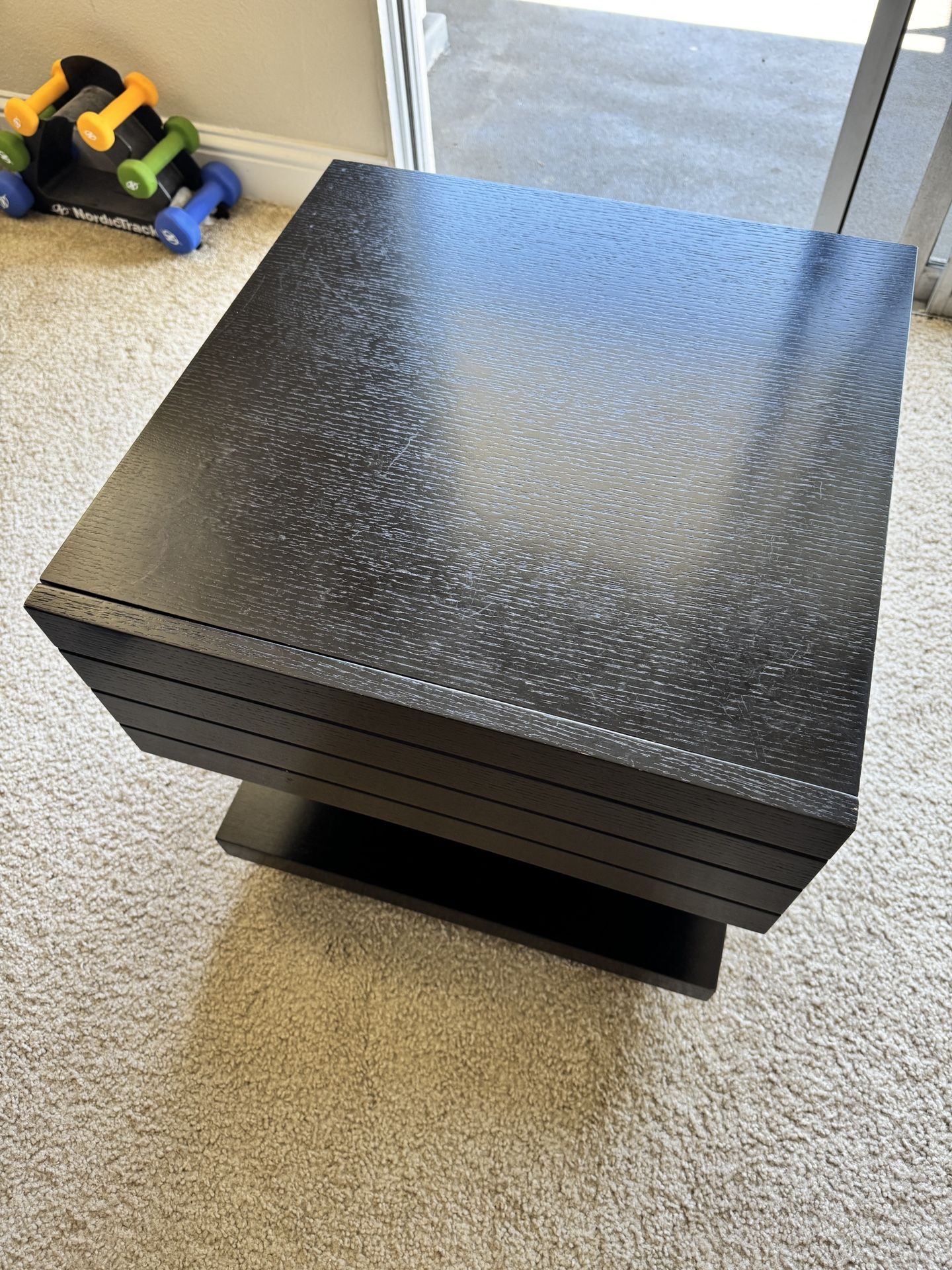 Wooden Table with Storage Drawer