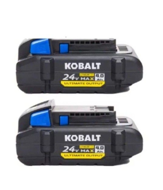 Kobalt 24 Volt 4.0 Ah Ultimate Output 2 Pack