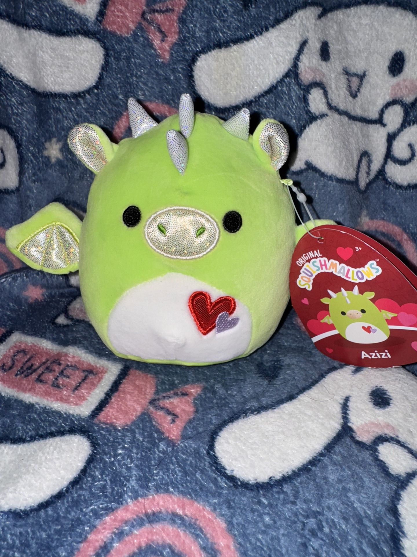 Squishmallow: Azizi Dragon 2”