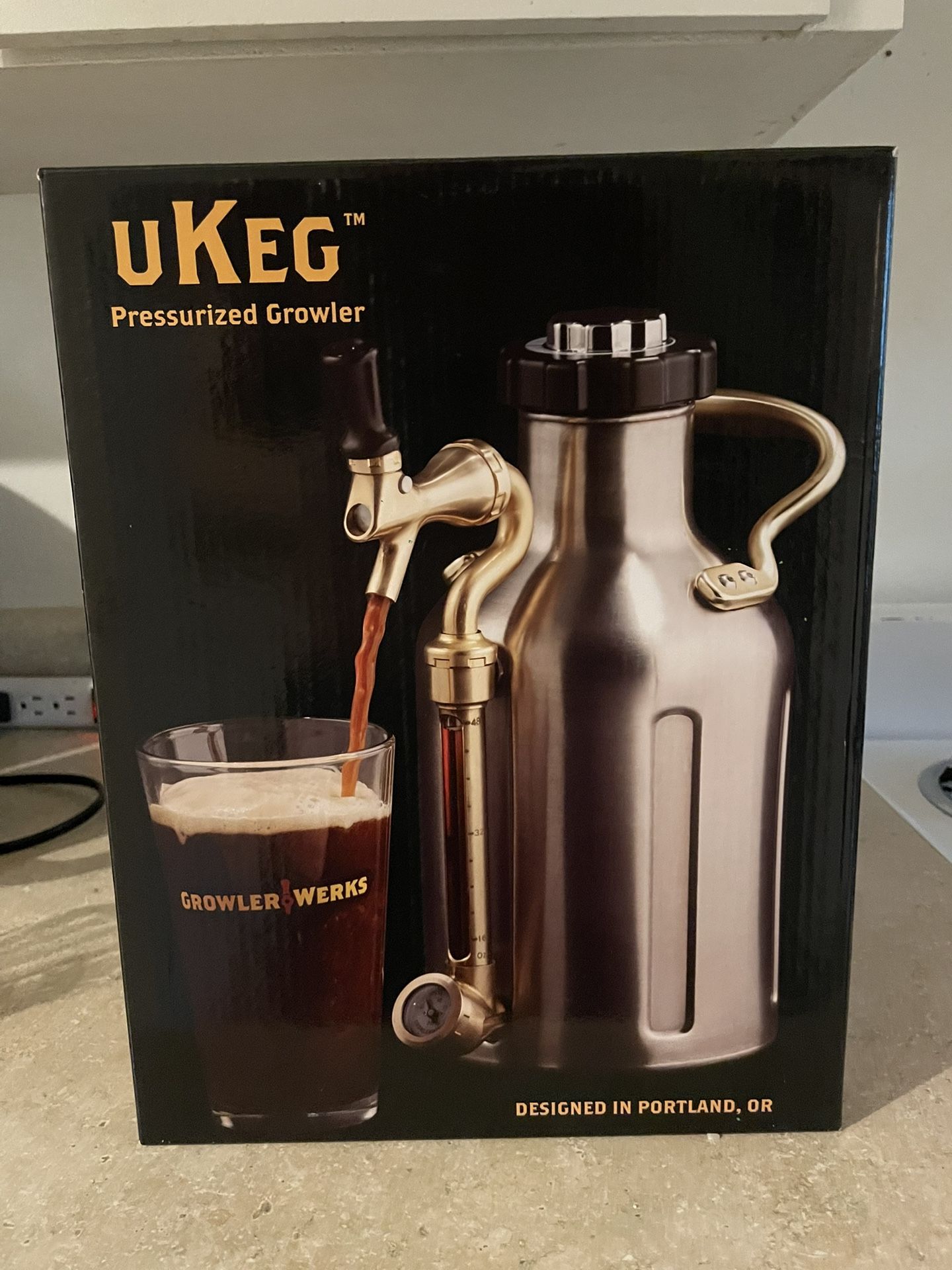 uKeg Pressurized Growler