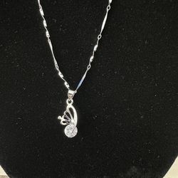 Half Butterfly Necklace 