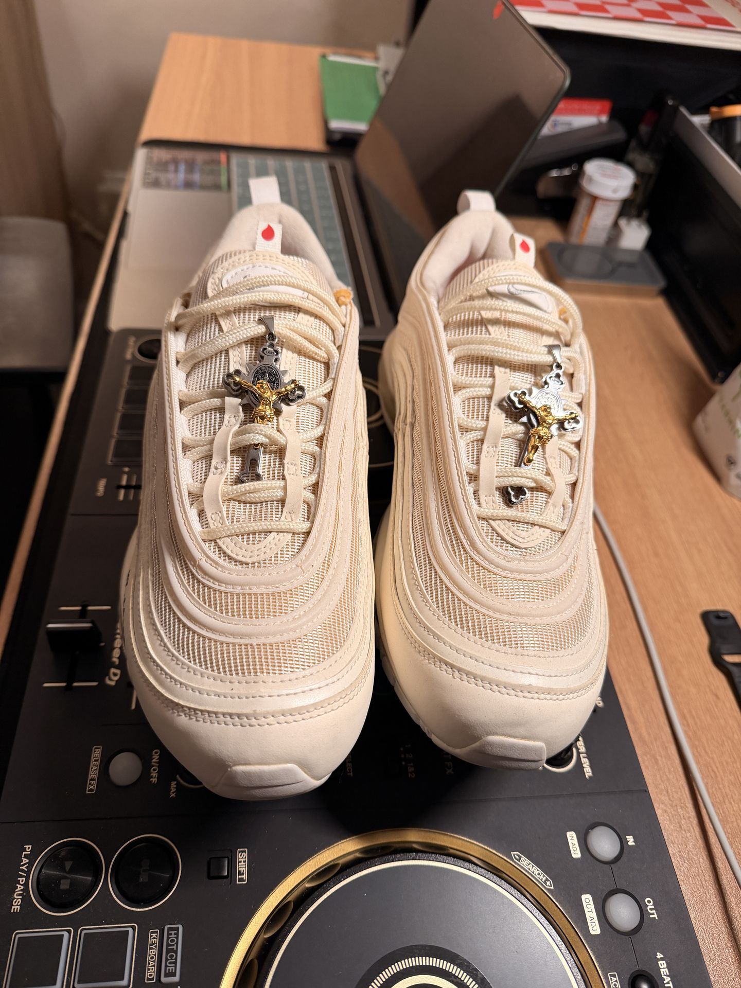 MSCHF x INRI Nike Air Max 97 "Jesus Shoes"