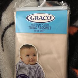 Pack N Play Playyard Twin Bassinet  Sheets