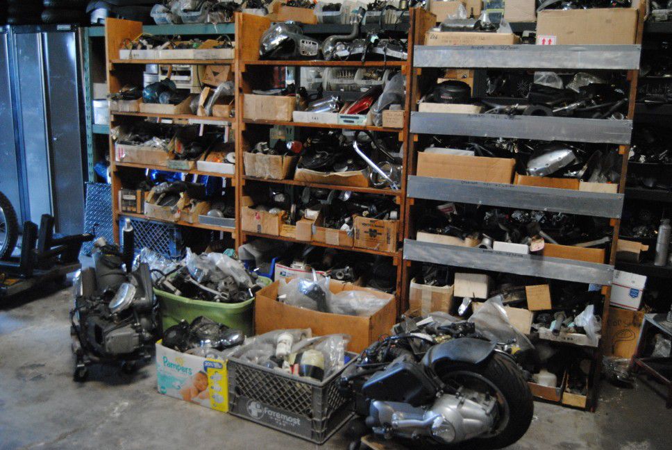 Motorcycle and scooter parts