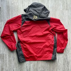 Columbia Red Olympic Windbreaker Jacket