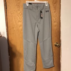 Grey New Baseball Pants $15