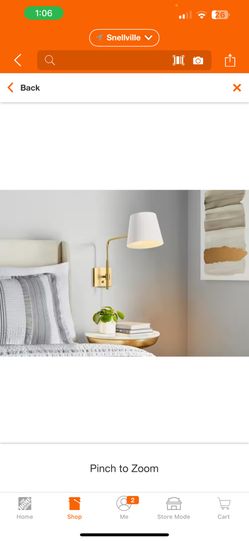 Gallers 7.88 in. 1-Light Aged Brass Wall Sconce