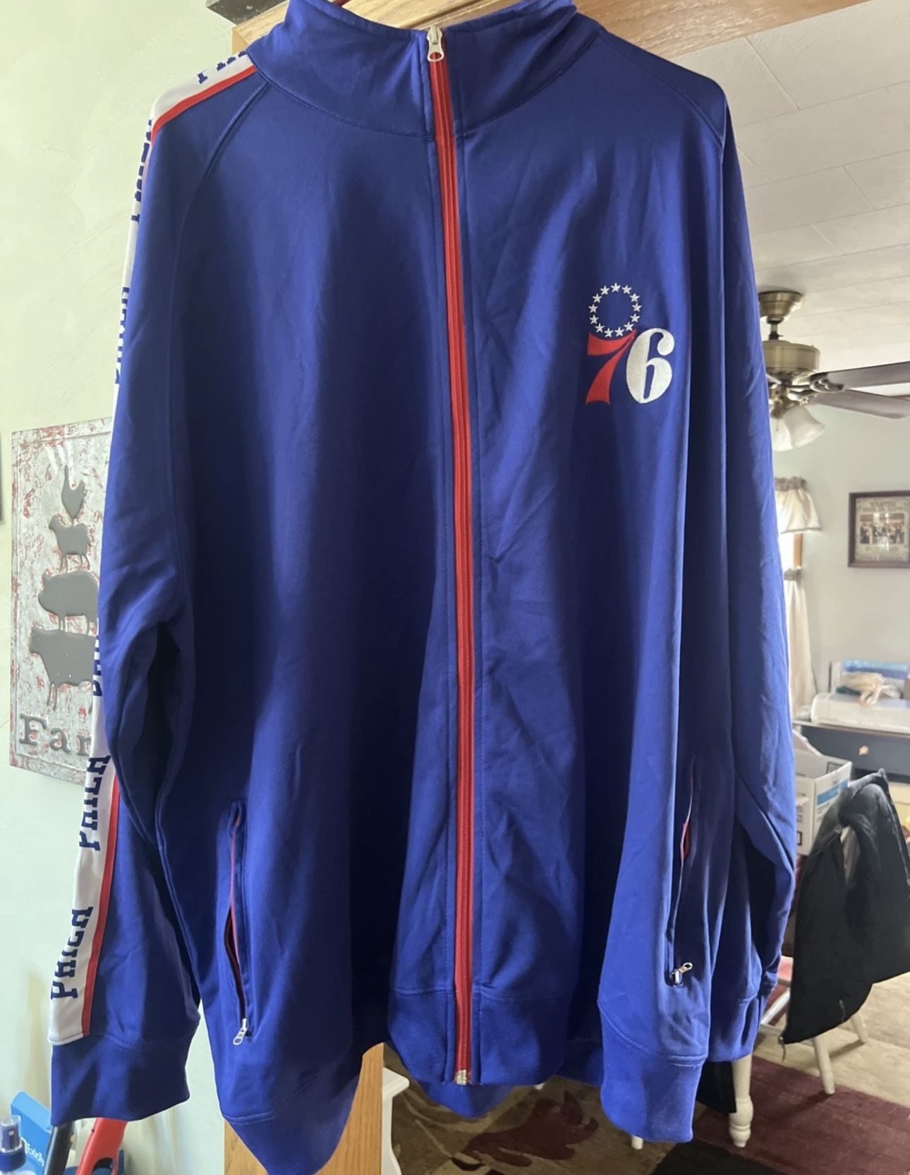 Fanatics Philadelphia 76ers Big And Tall 5xl Fleece