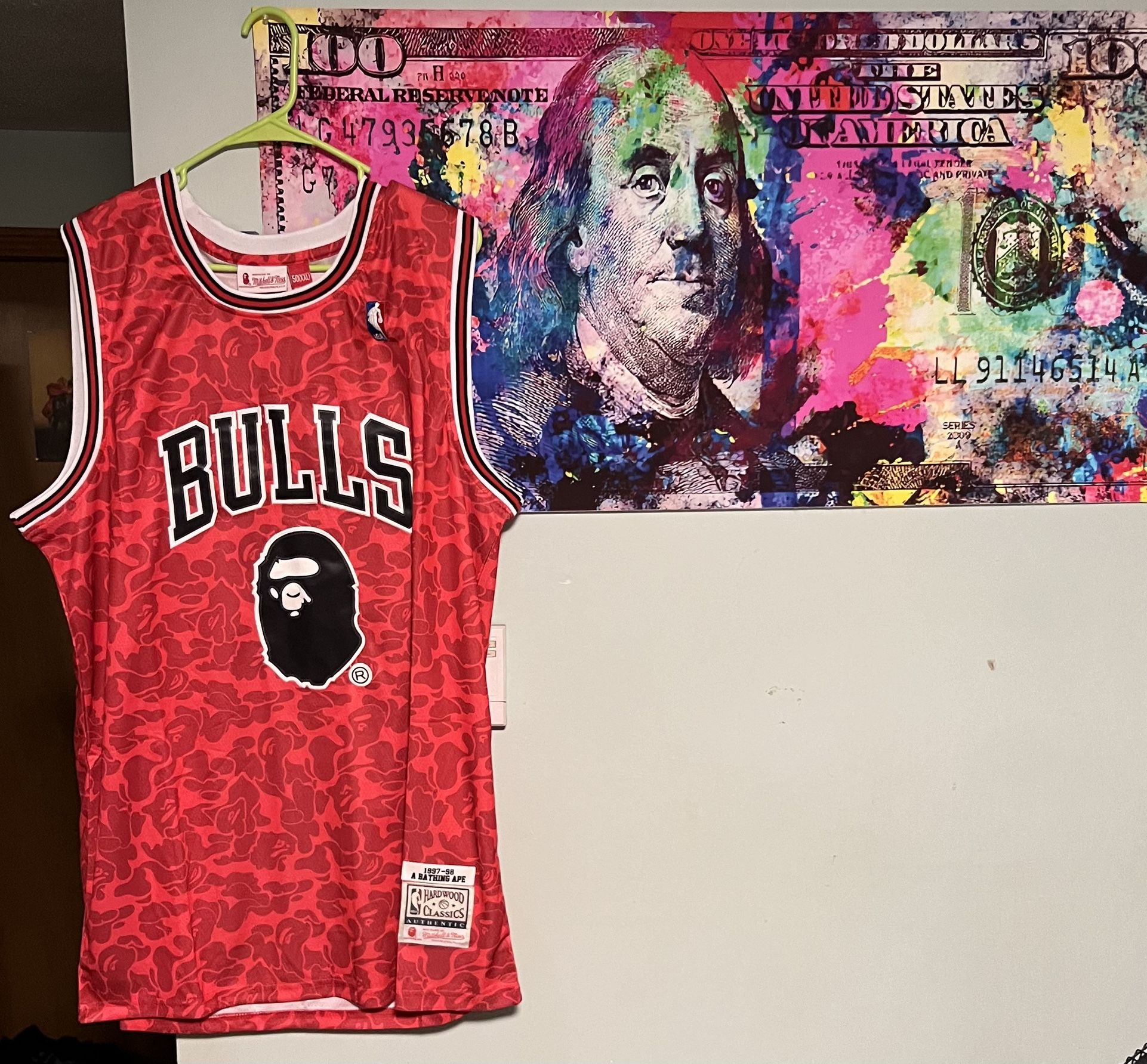 Bulls Bape Jersey