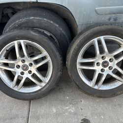 Pontiac Wheels Size p215/55r17 